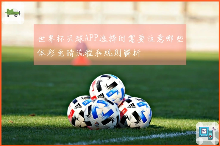 世界杯买球APP选择时需要注意哪些体彩竞猜流程和规则解析
